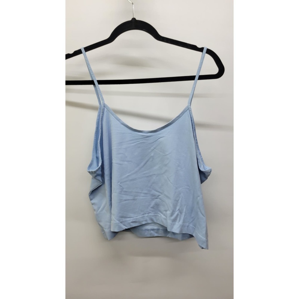 BP. Light Blue Spaghetti Strap Crop Top 2x